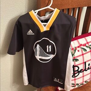 Adidas Kids Black Basketball Jersey